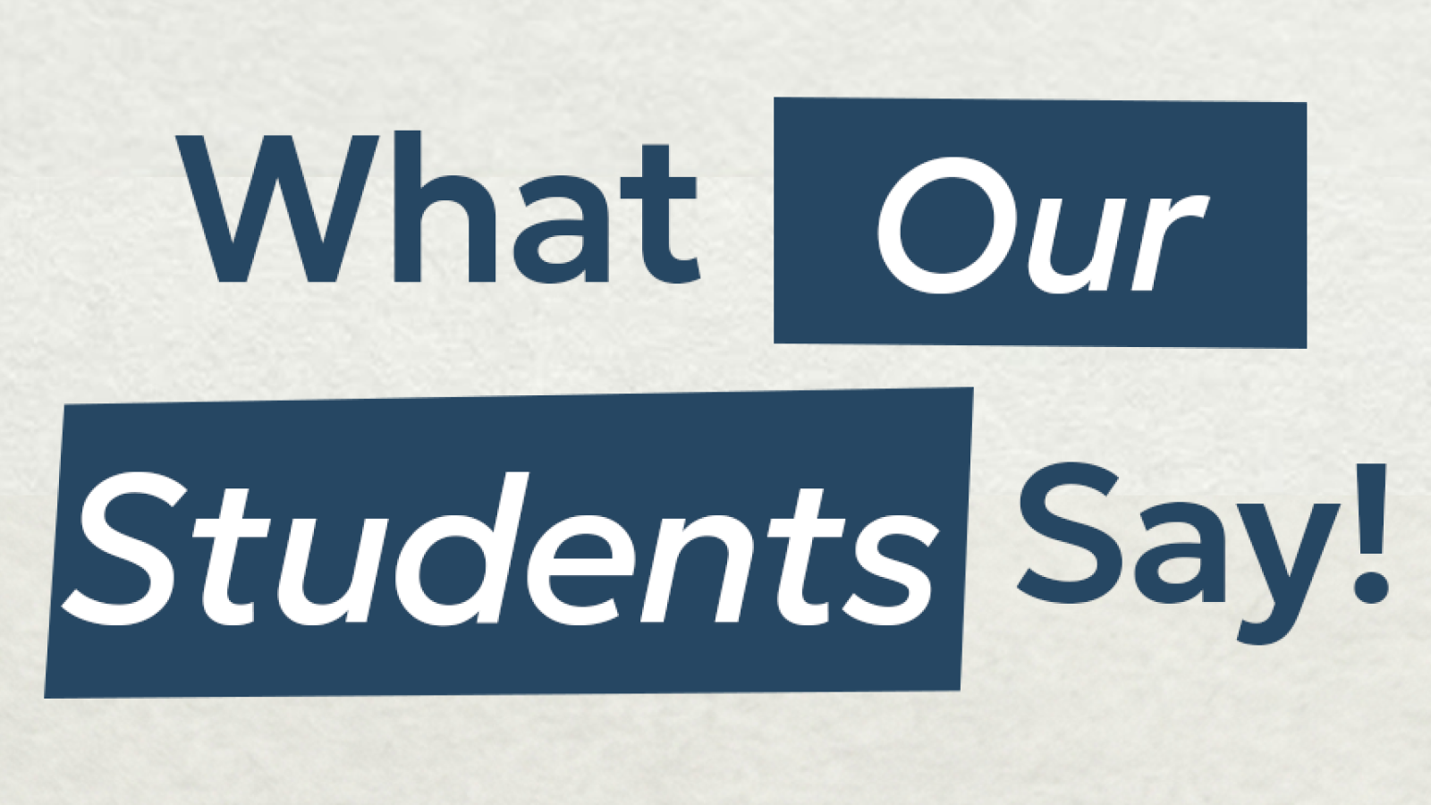 Real Students. Real Journeys. Real Results.